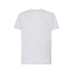T-Shirt uomo manica corta tubolare gr. 155, girocollo colore bianco