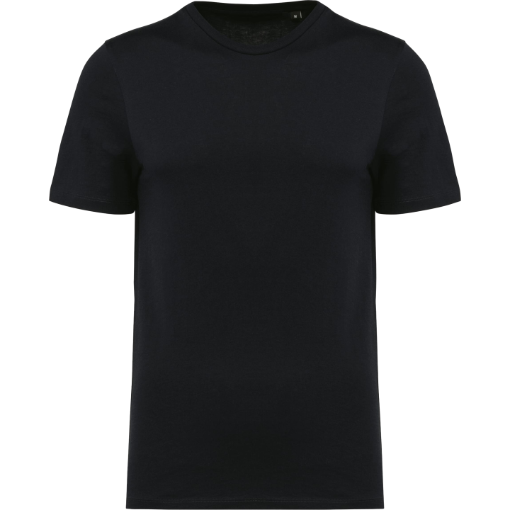 T-shirt Uomo Nera in Cotone 100% Supima® 180 gr