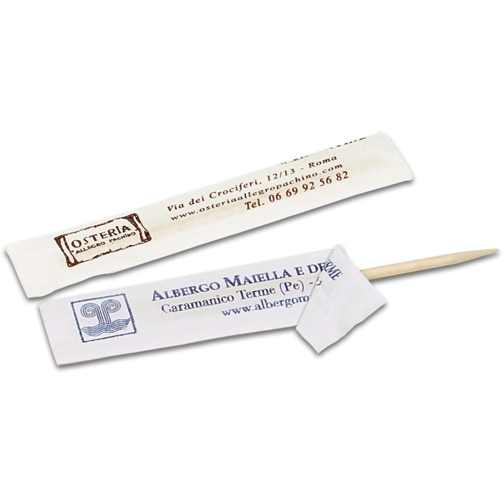 Stuzzicadenti 1x1 Personalizzati Stampa 1 Colore | Titan Matches