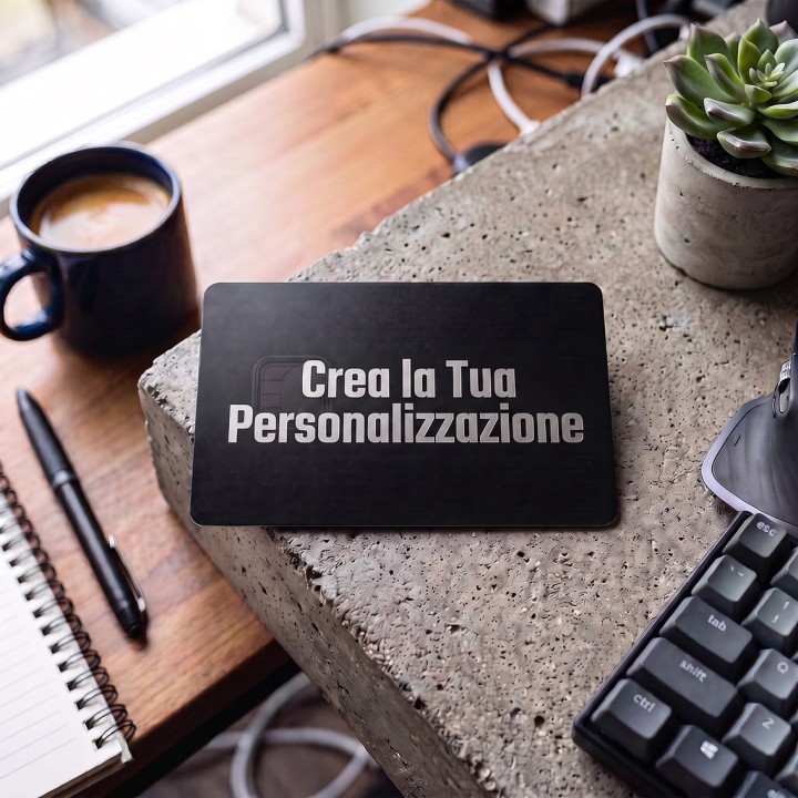 Biglietto da Visita Elettronico NFC Personalizzato | Titan Matches