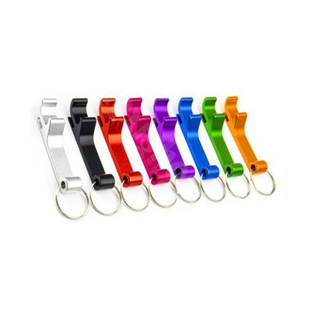 PORTACHIAVI APRIBOTTIGLIE IN ALLUMINIO COLORI VARI