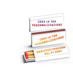 Fiammiferi Svedesi 10 con stampa UV