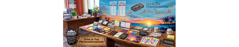 Linea Ufficio e Stampa Personalizzata | Titan Matches