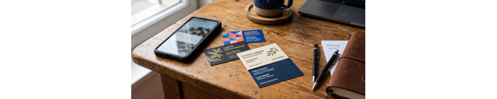 Biglietti da Visita Personalizzati: Stampa CMYK e UV | Titan Matches