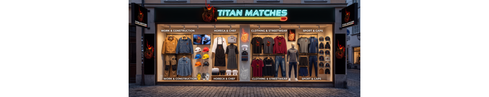 Abbigliamento Personalizzato Senza Minimi d'Ordine | Titan Matches